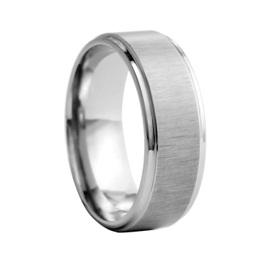 Satin Finish Tungsten Ring