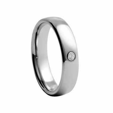 Polished With Cubic Tungsten Ring