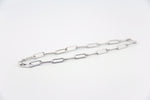 Paper Clip Bracelet in Sterling Silver