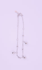 Sterling Silver Bead Charm Bracelet