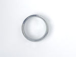 Hammered Centre Comfort Fit Tungsten Ring