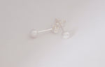 Ball Stud Earrings in Sterling Silver